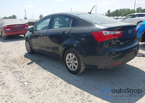 2012 Kia Rio Lx from USA, damaged, VIN KNADM4A30C6072790